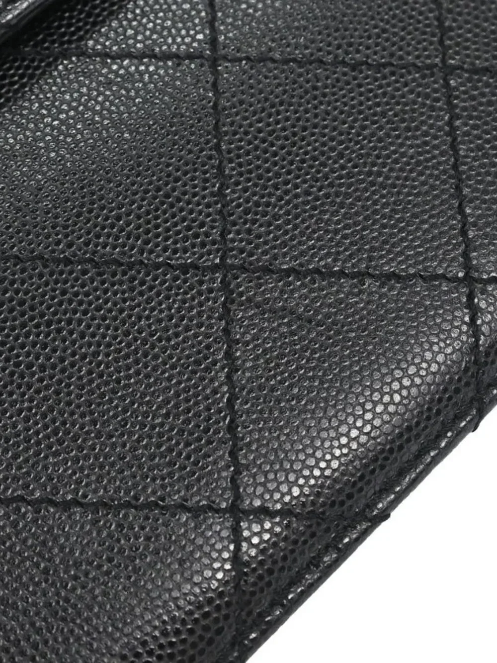 Chanel Black Calfskin Shoulder Bag 197861